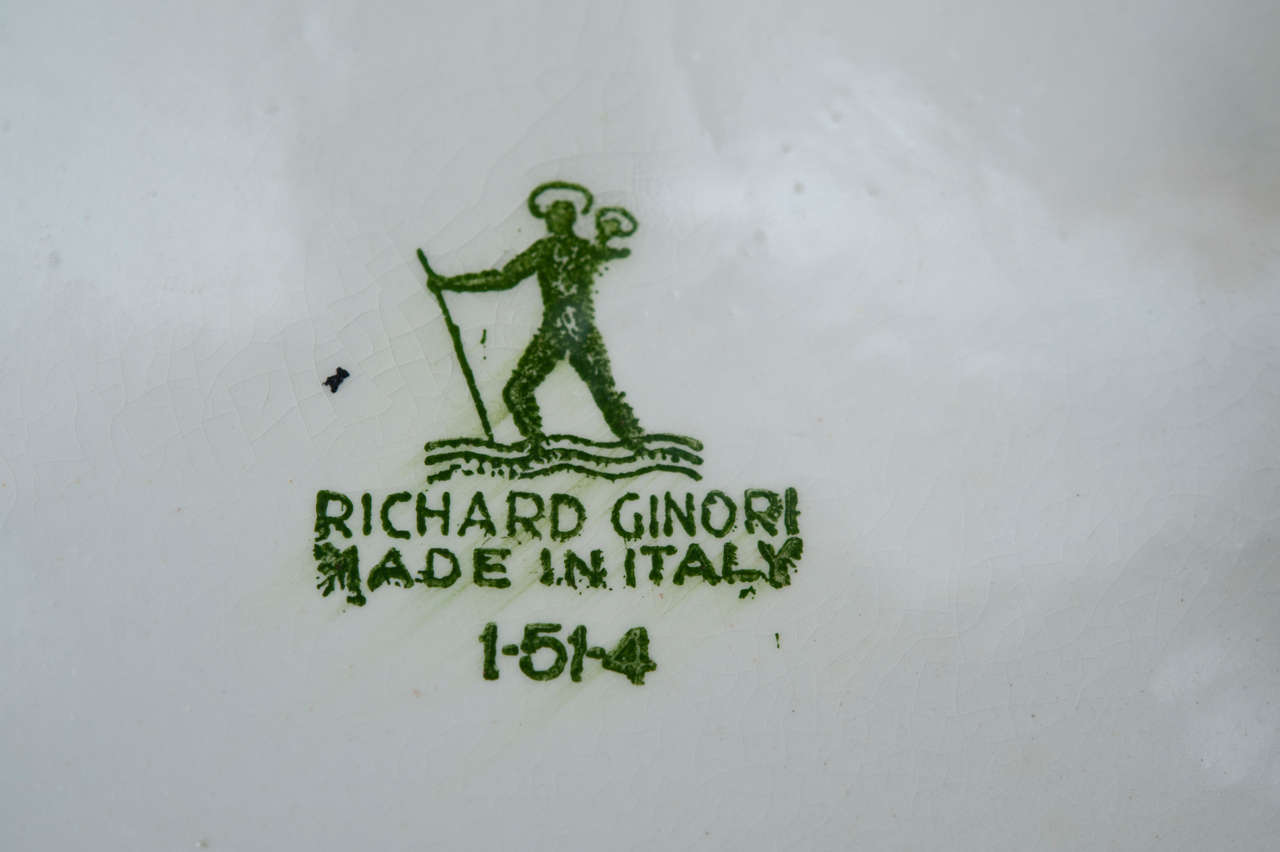 Mid-20th Century Giovani Gariboldi Vase For Richard Ginori For Sale