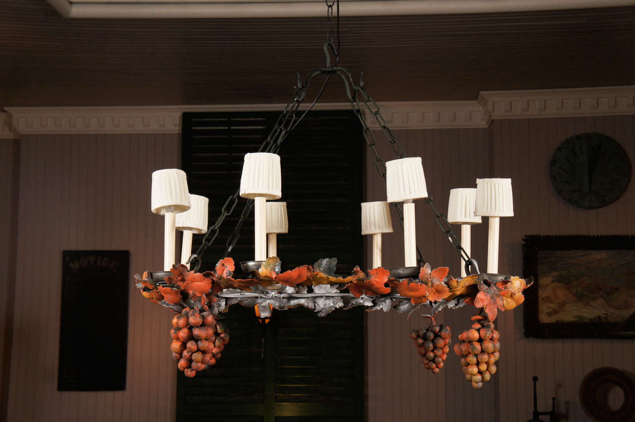 Grape Chandelier