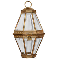 Bronze Regency Pendant Lantern