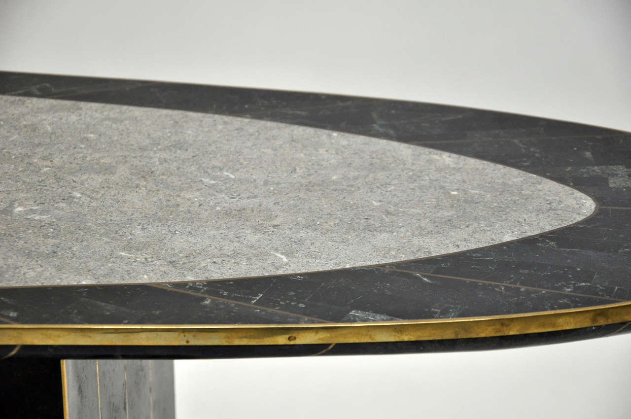 Maitland Smith Tessellated Stone Console In Excellent Condition In Chicago, IL