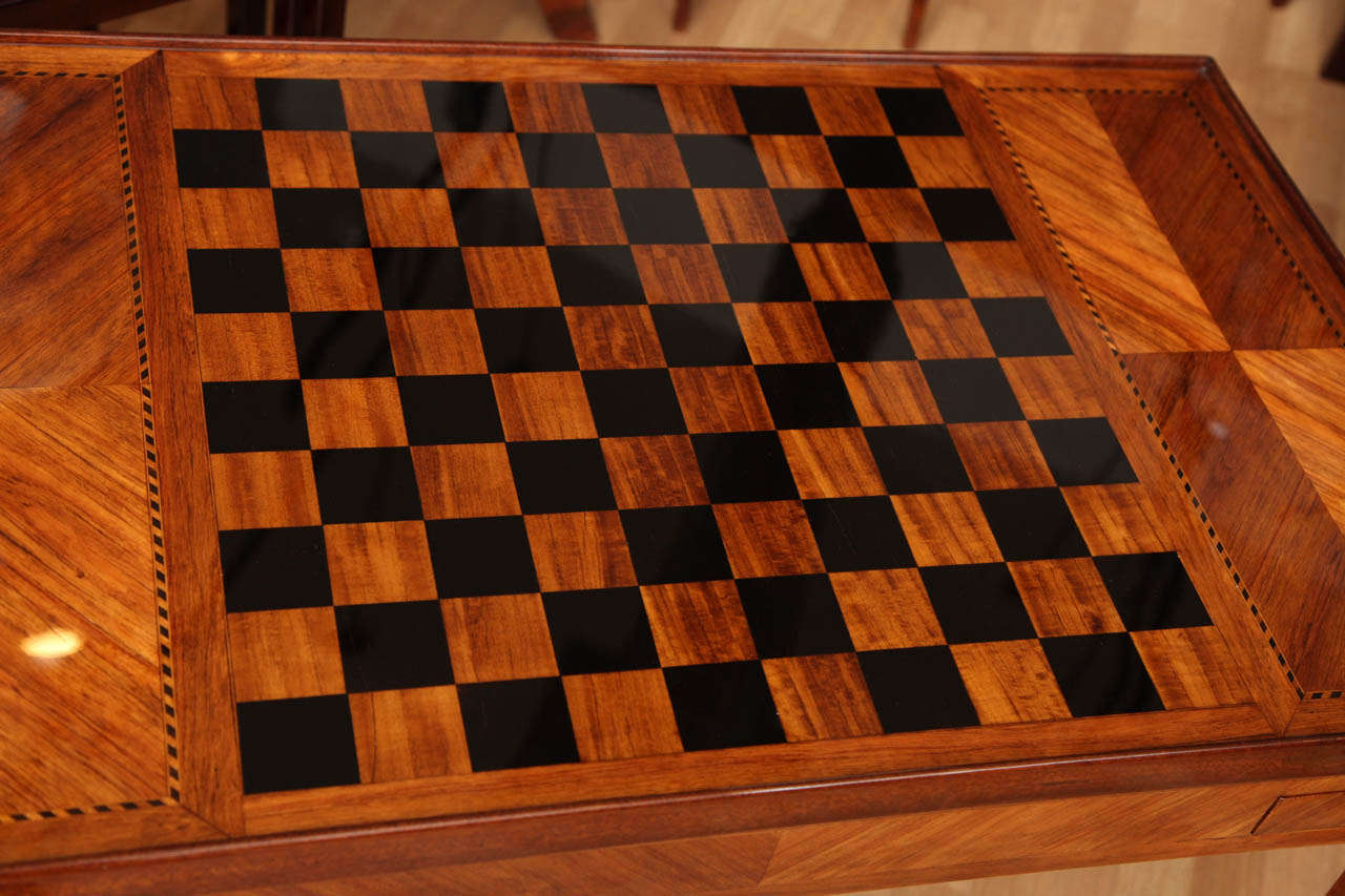 Fabulous Deco Game Table In Excellent Condition For Sale In New York, NY