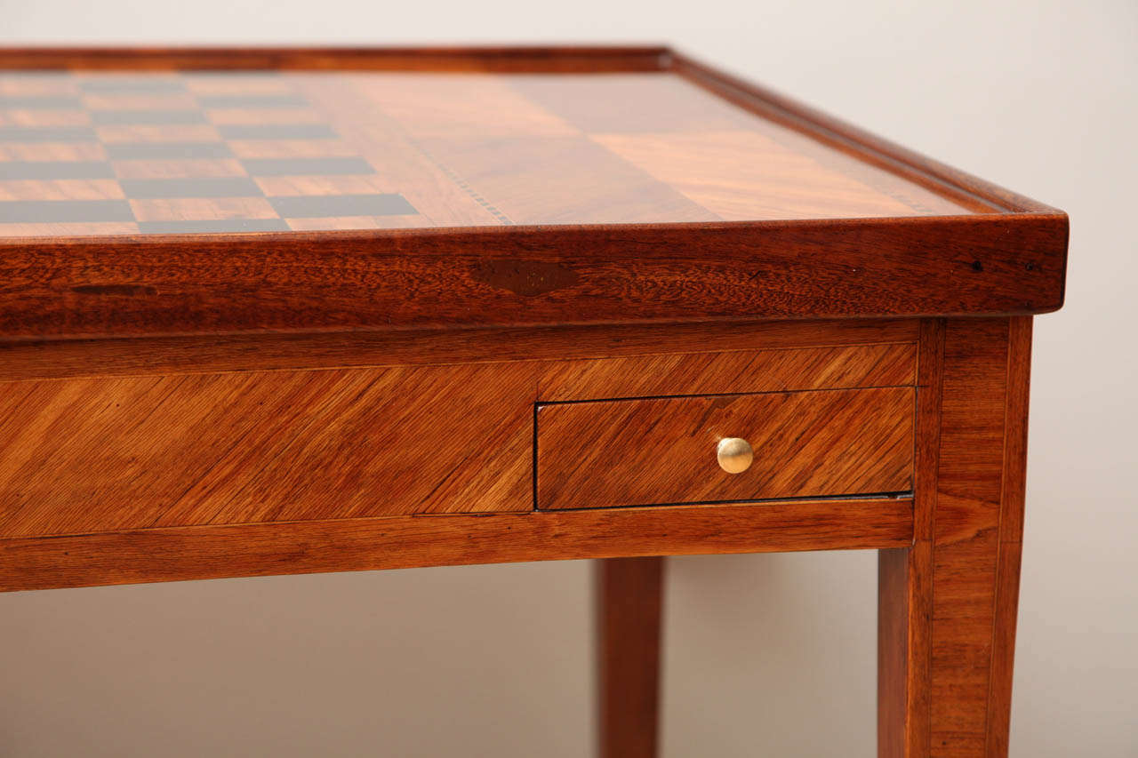 Ebony Fabulous Deco Game Table For Sale