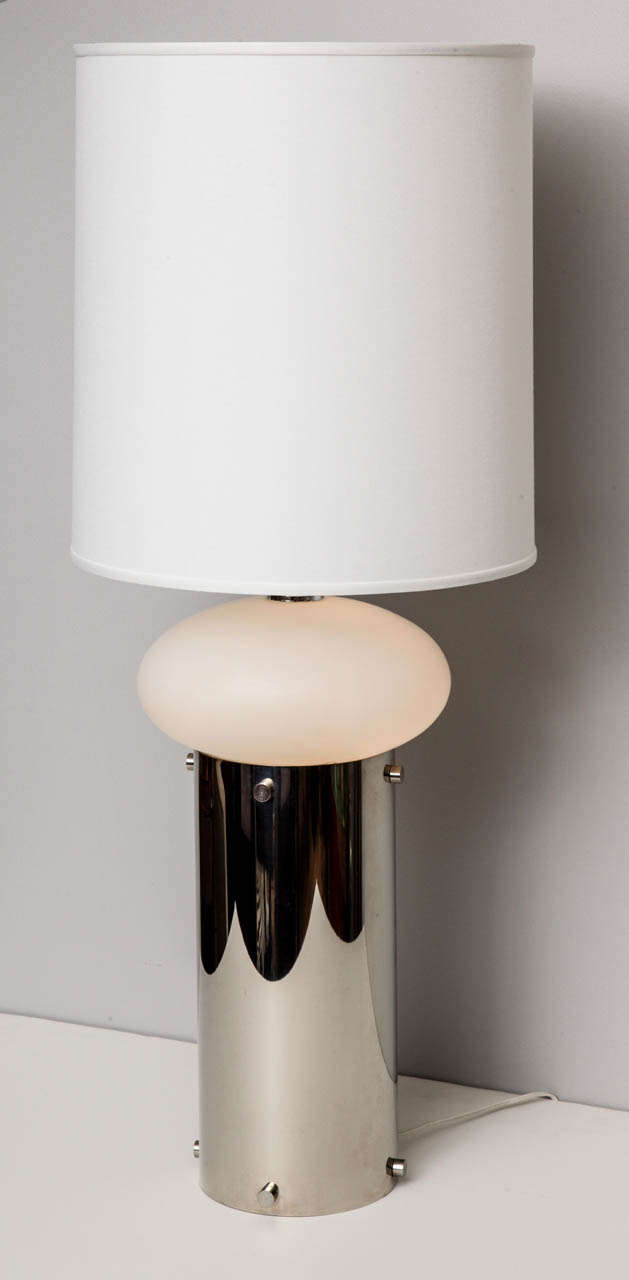 American Pair of Modernist Table Lamps
