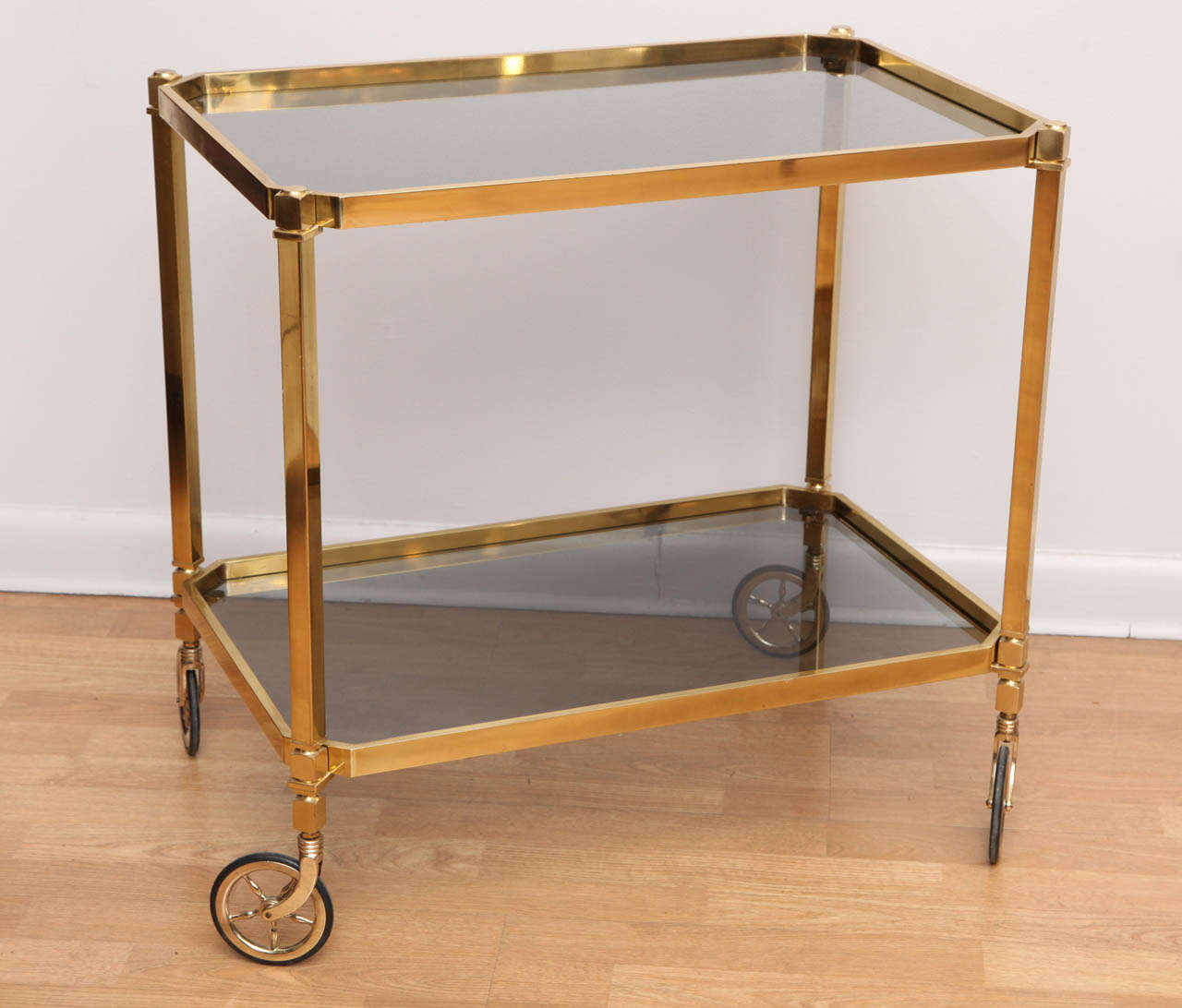 French Chic Modern Bar Cart For Sale