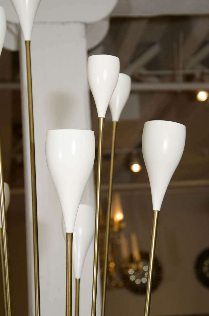 multiple light floor lamp