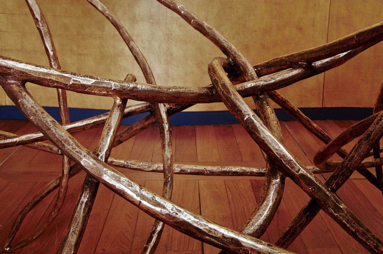 Original Bronze Sculpture Table at 1stdibs