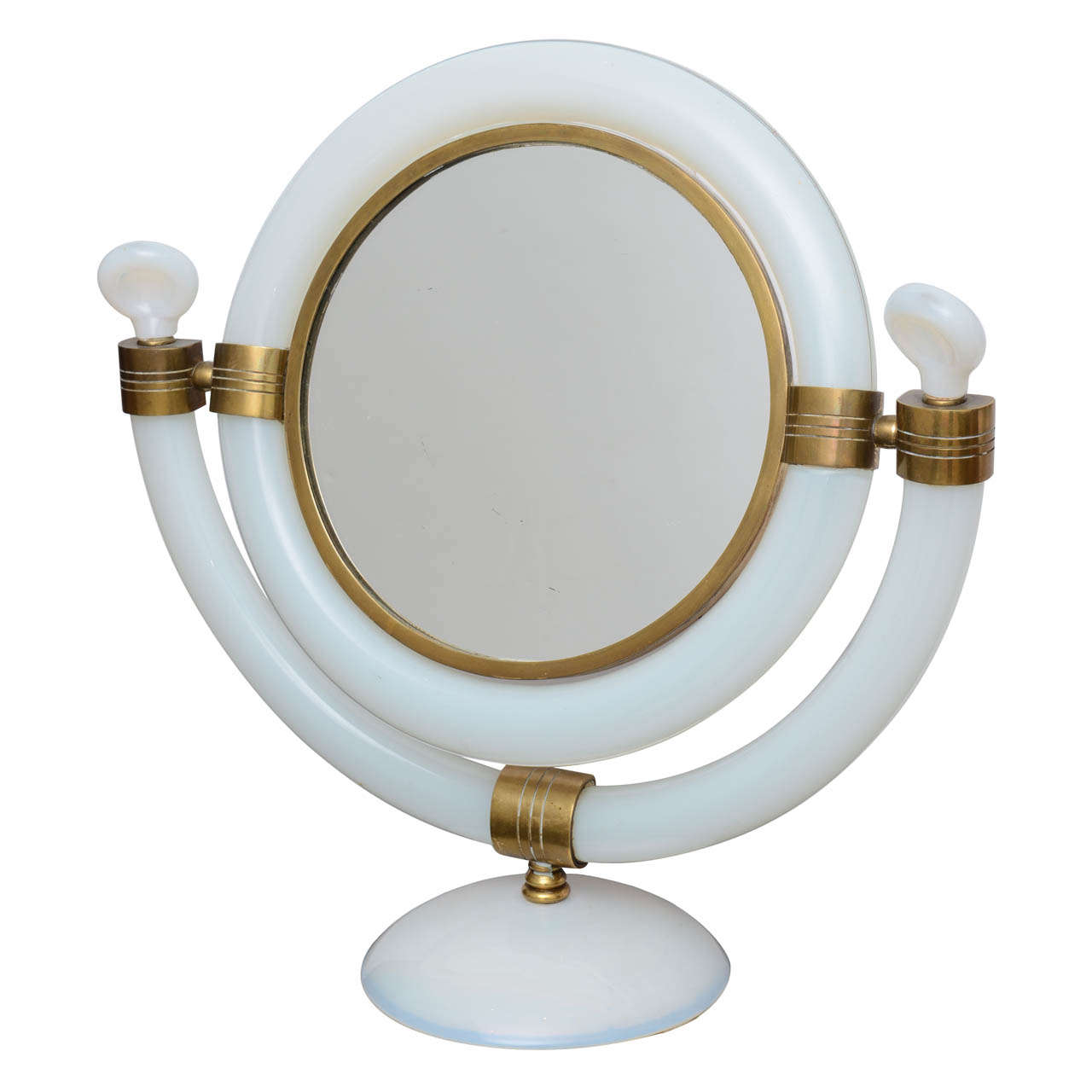 1940's Venini Glass Vanity Miirror. at 1stdibs