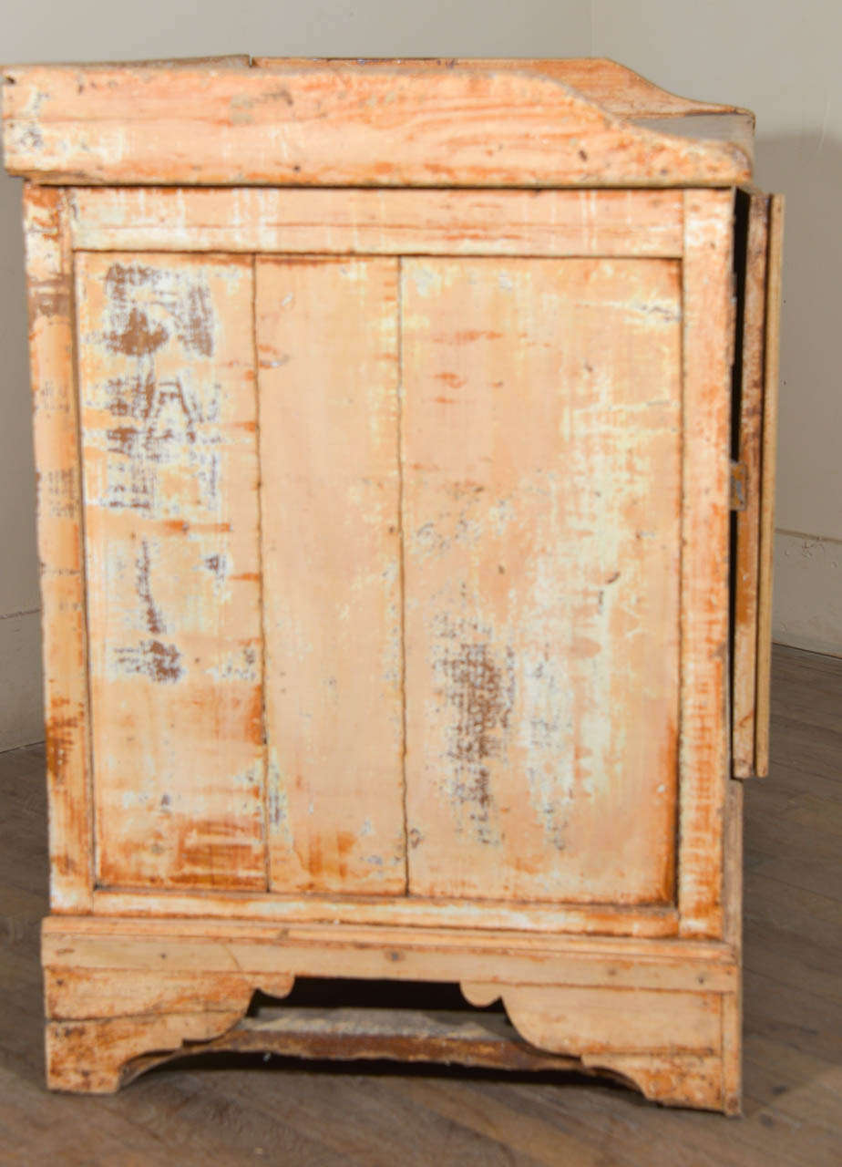 19th c. Painted Pine Buffet 1