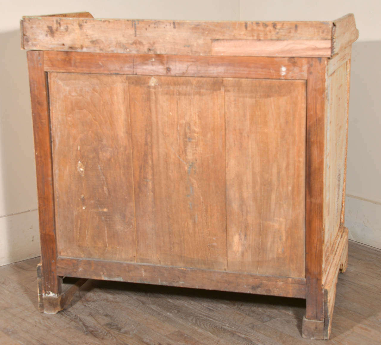 19th c. Painted Pine Buffet 2