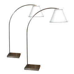 Pair of Curved Standing Light