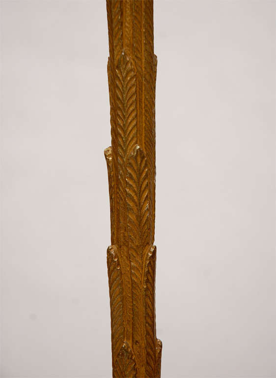 A Pair of Cast Bronze Floor Lamps by Bagues 1