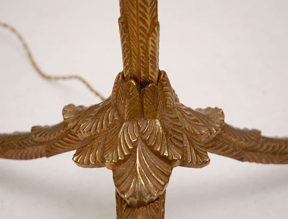 A Pair of Cast Bronze Floor Lamps by Bagues 3