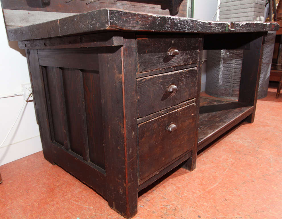 American Turn-of-the-Century Foreman's desk
