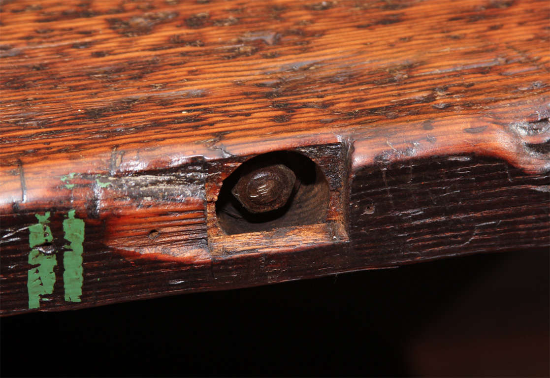 Fir Turn-of-the-Century Foreman's desk