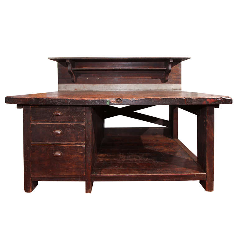 Turn-of-the-Century Foreman's desk