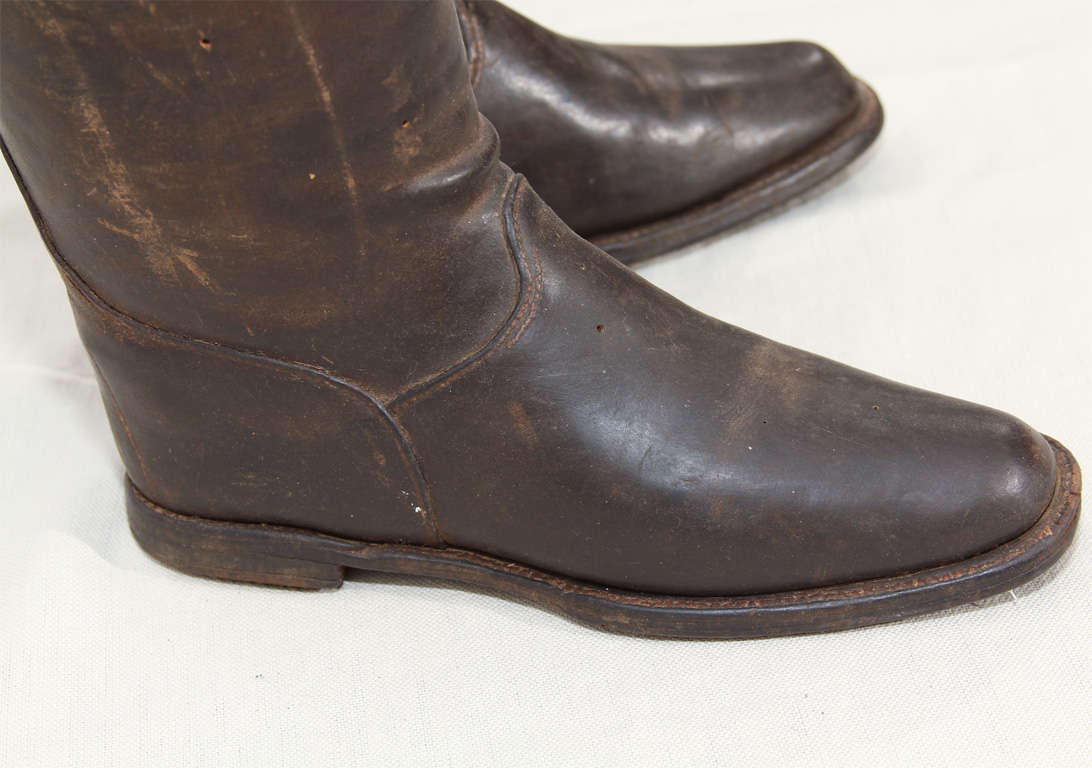 19th Century French Riding Boots 4