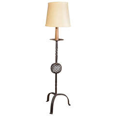 19th C. Spanish Floor Lamp