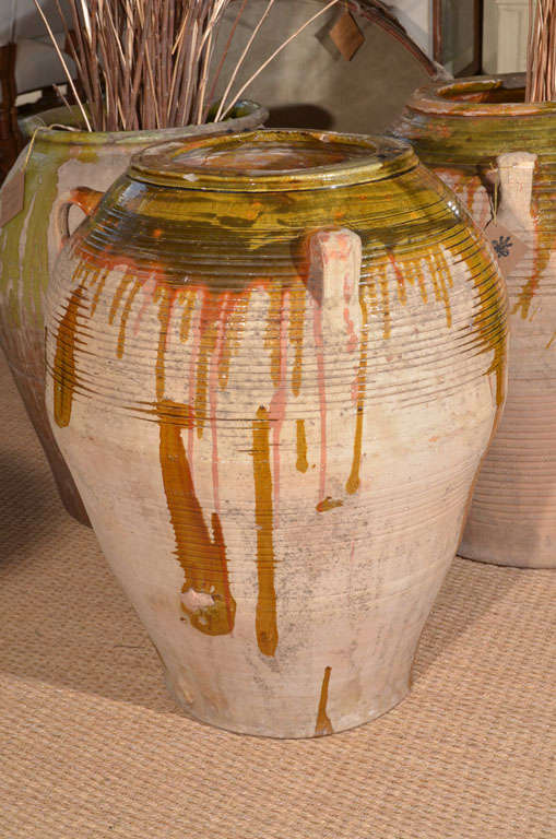 19th C. Spanish Olive Pots/Jars MIROVET at 1stdibs