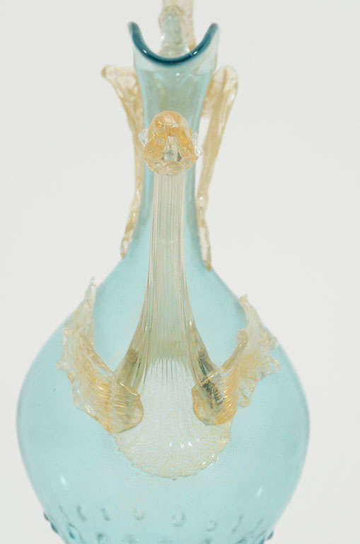 A Venetian Glass Dragon Ewer 3