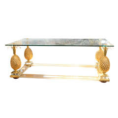 Pineapple coffee table by Charles and Company