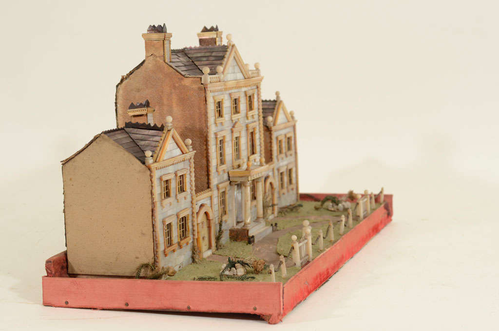 Victorian Mother-of-Pearl Model of a House, England, 19th Century 2