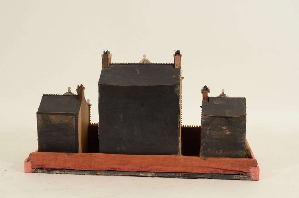 Victorian Mother-of-Pearl Model of a House, England, 19th Century 3