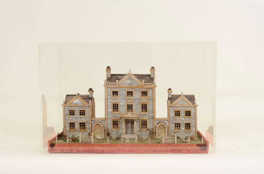 Victorian Mother-of-Pearl Model of a House, England, 19th Century 5