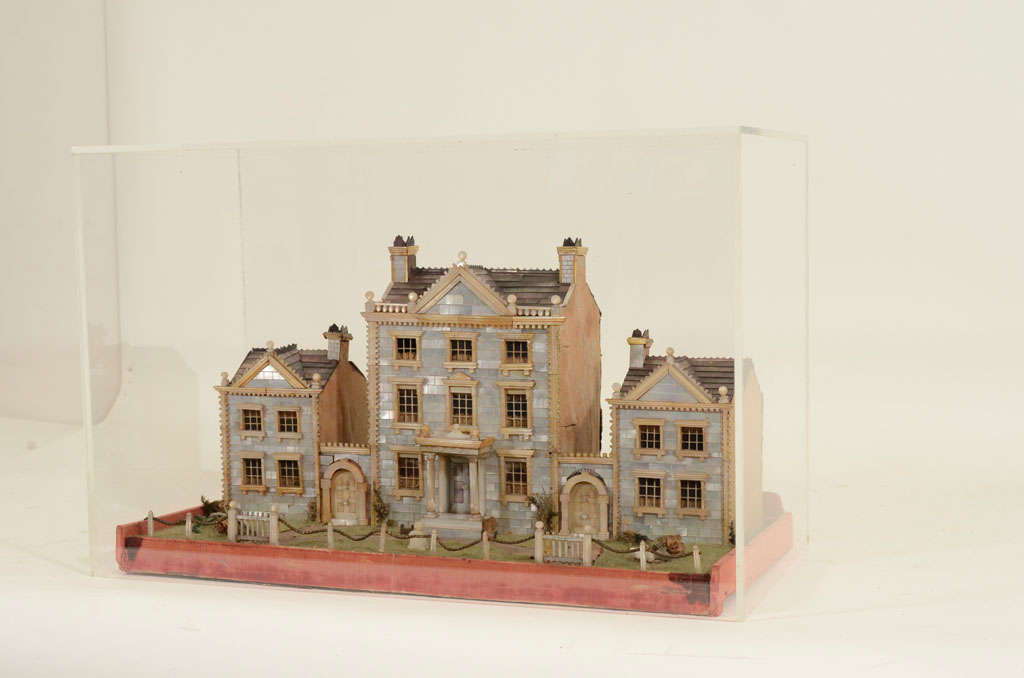 Victorian Mother-of-Pearl Model of a House, England, 19th Century 6