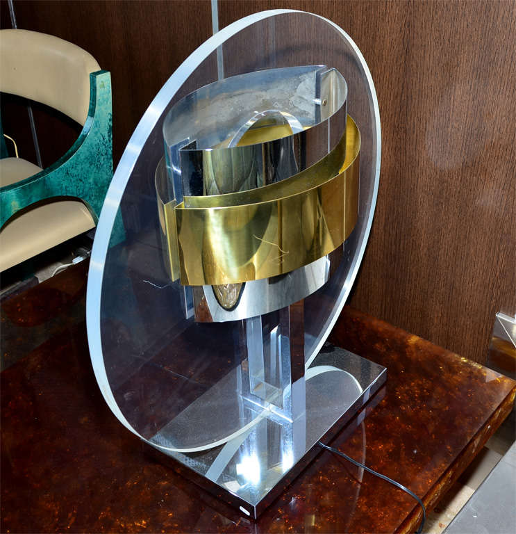 Awesome 1970s Lamp by Pierre Cardin For Sale 3