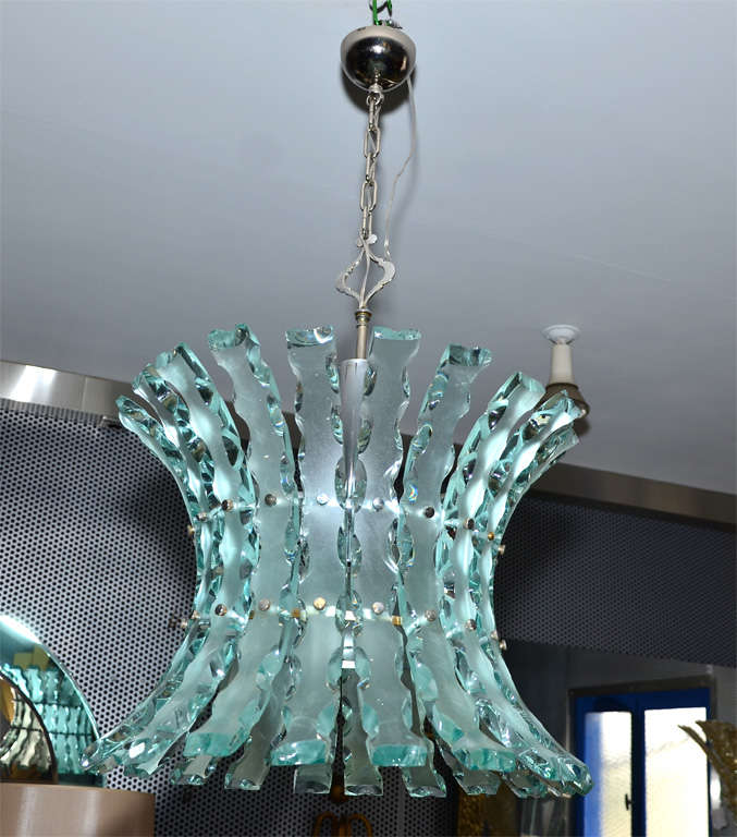 Mid-20th Century Italian 1960s Chandelier