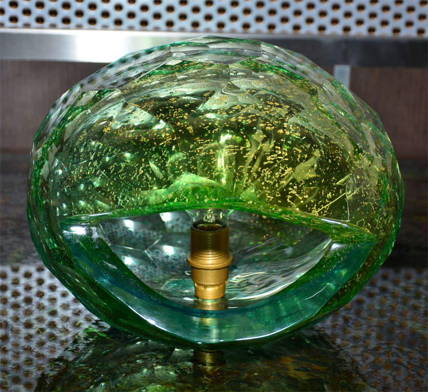 Murano Glass Lamp at 1stdibs