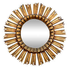 Giltwood Sunburst Mirror 3