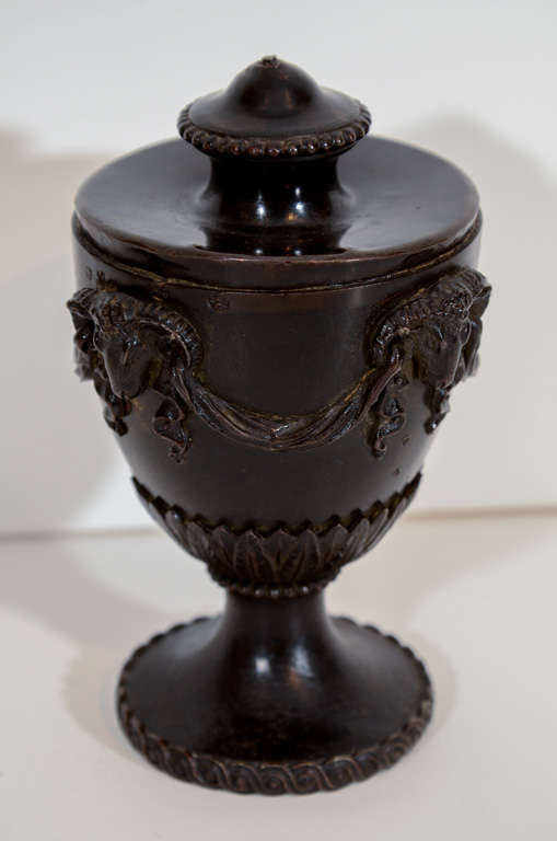 A rare 18th century bronze urn
in the manner of Matthew Boulton
circa 1770