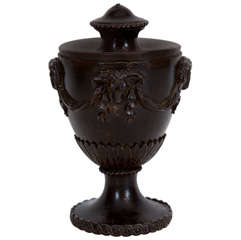 An 18th Century English Bronze Urn