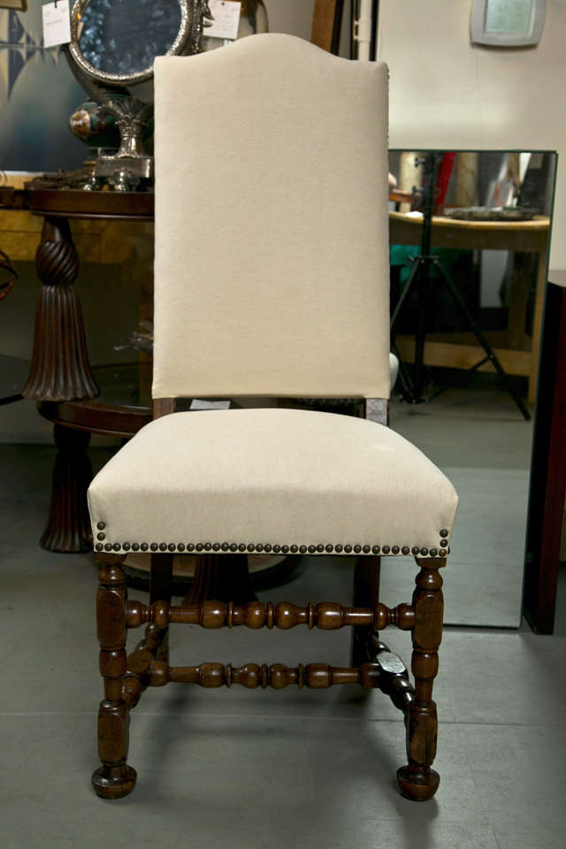 17th C Walnut side chair