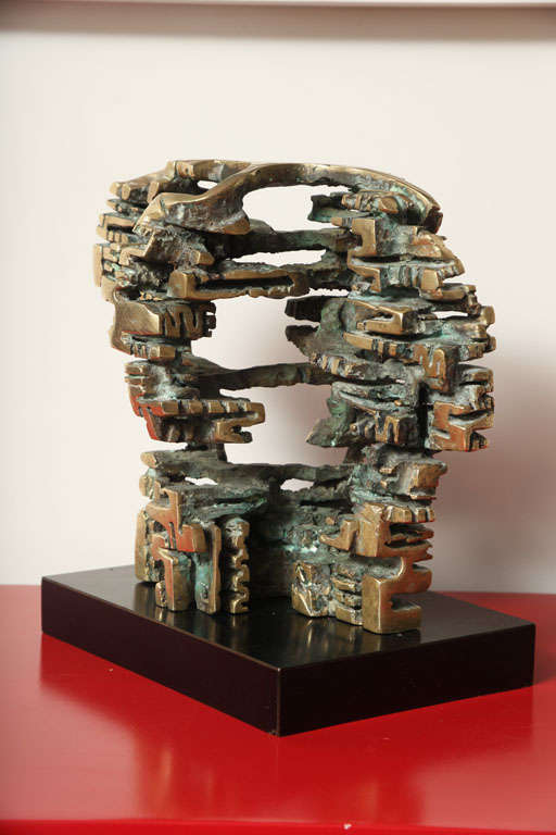 Signed Bronze Sculpture by Hugo Rodriguez 1