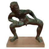 Victor Salmones bronze, signed A/P ( Athlete)