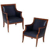 Pair of Frits Henningsen Arm Chairs