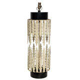 Steel/Lacquer Acanthus Leaf Lamp