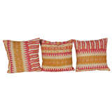 Vintage Indian Kantha Cloth Pillow
