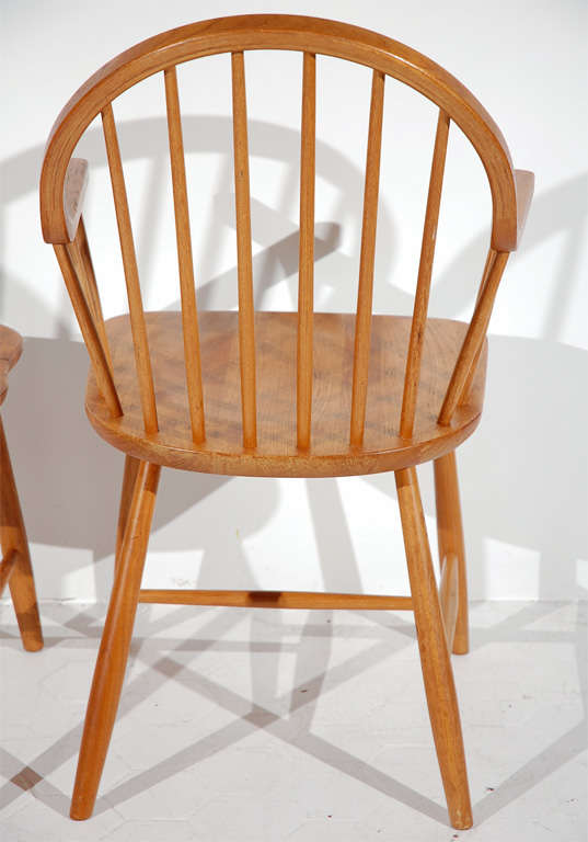 Set of Six Windsor Dining Chairs 2