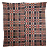 Antique American Wool Coverlet