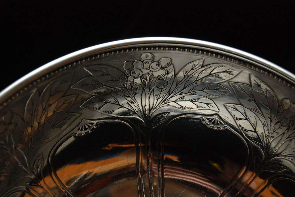 Tiffany Sterling Aesthetic Movement Bowl 1