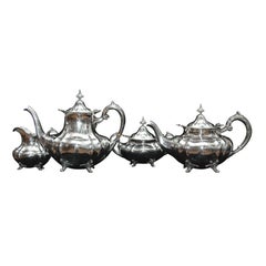 Sterling Silver Tea & Coffee Set "Hampton Court"