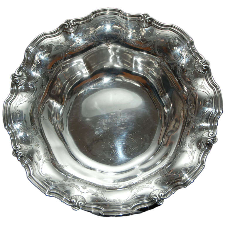 Tiffany Sterling Silver Fruit/Bread Bowl