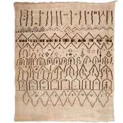 Vintage Moroccan Tribal Rug