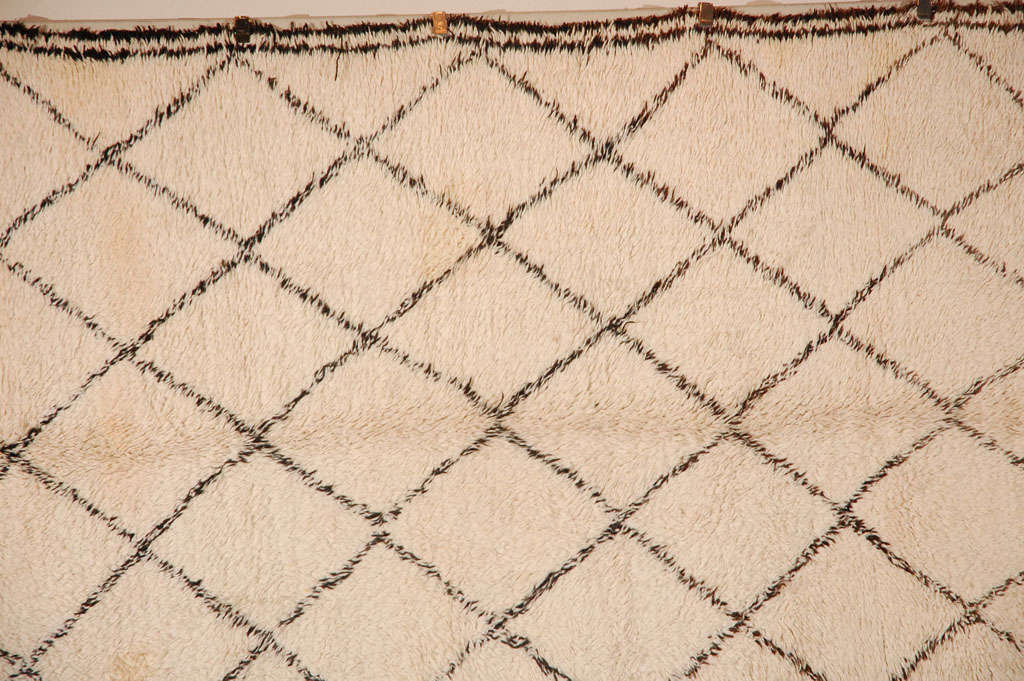 Vintage Moroccan Tribal Rug at 1stDibs