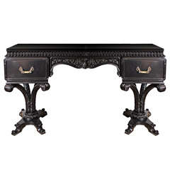 Chinese Chippendale Style Dressing Table