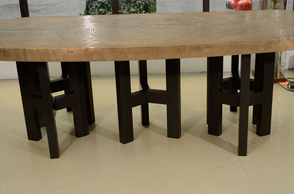 Spectacular Signed Ado Chale Dining Table For Sale 6