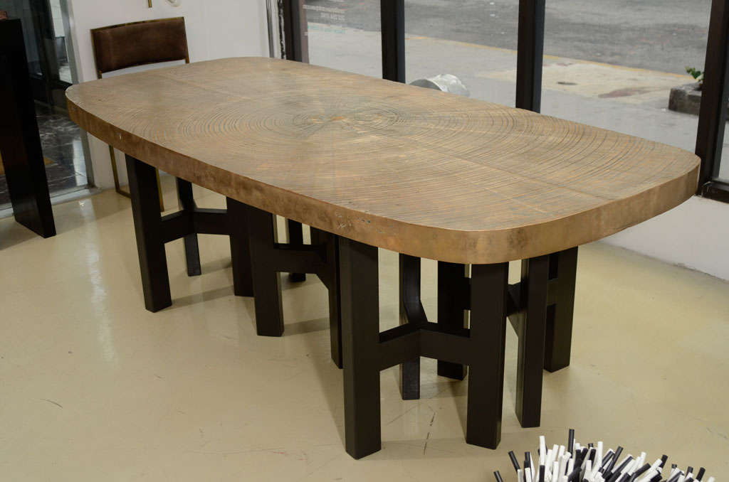Spectacular Signed Ado Chale Dining Table For Sale 3